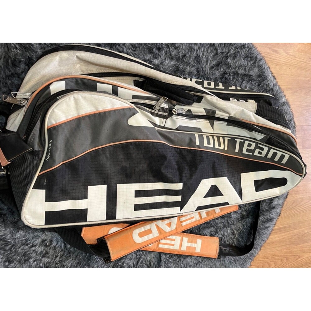Pre-owned Head Tour Team Tennis/Racquet Sport Bag - 6 Slot Backpack Style